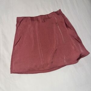 Chic Mauve Mini Skirt